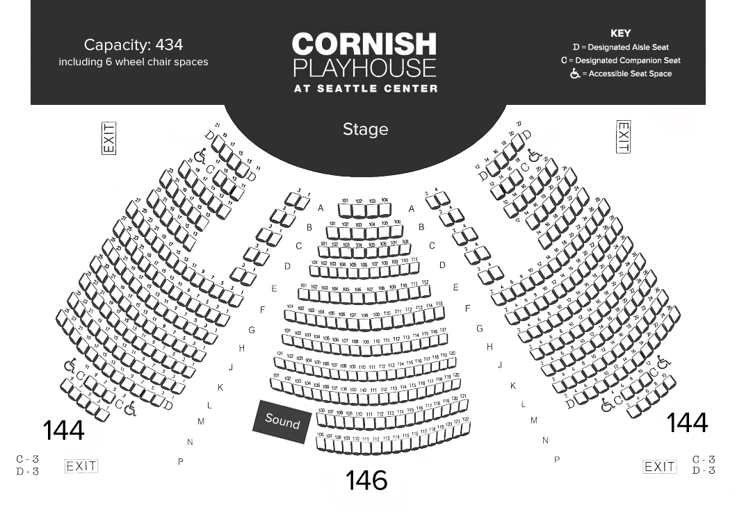 Cornish Playhouse Seating Chart